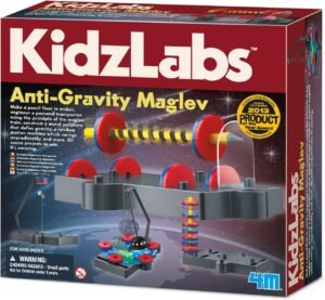4M Anti Gravity Maglev – Kidz Labs | STEM-leker | Pedagogiske gave til barn og tenåringer, jenter og gutter | 4M