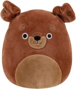 Squishmallows 19 cm (8-tommer) 20 Flaxy The Dachshund | Squishmallows Plysjleketøy 19 cm | Squishmallows Leker