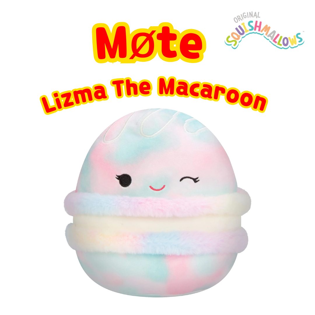 Lizma The Macaroon | Squishmallows Plysjleketøy 19 cm | Squishmallows Leker