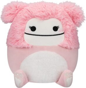 Squishmallows 50 cm (20-tommer) 9 Brina The Pink Bigfoot with Fuzzy Belly | Squishmallows Plysjleketøy 50 cm | Squishmallows Leker