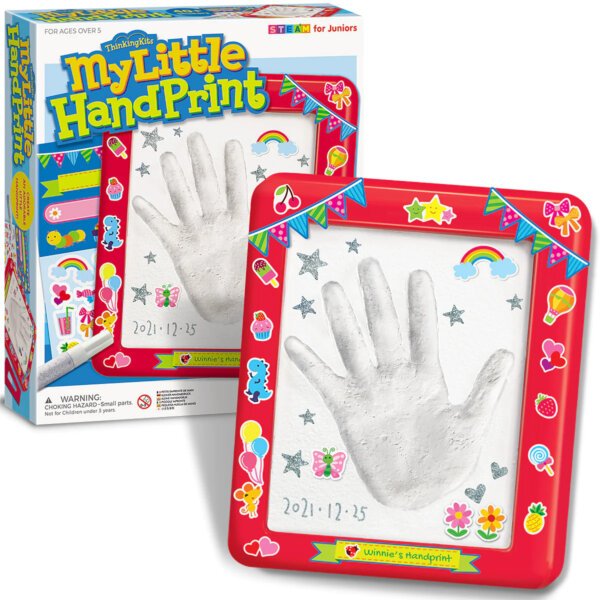 4M My Little Hand Print – Thinking Kits | Kunstleker | Kunstleker Gave for barn og tenåringer, jenter og gutter | 4M - Bilde 3