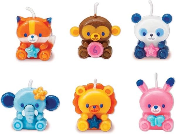 4M Mini Animal Candle Making | Kunstleker | Kunstleker gave til barn og tenåringer, jenter og gutter - Bilde 4