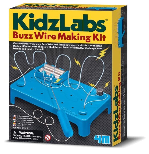 4M Kidz Labs Buzz Wire Making Kit | STEM-leker | Pedagogiske gave til barn og tenåringer, jenter og gutter