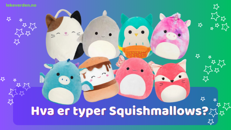 hva er typer squishmallows?