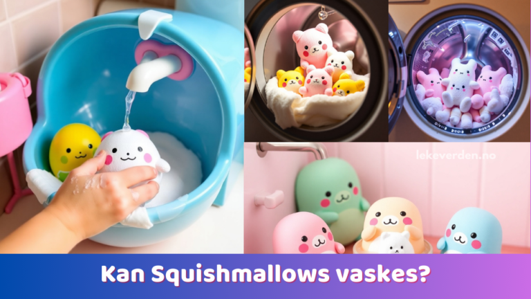 hvordan vaske Squishmallows plysjbamser trygt med enkle rengjøringstips