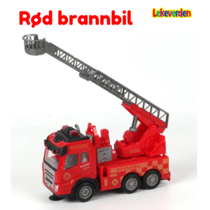 Fjernstyrt brannbil med lyseffekter| beste julegaver til barn| beste gaver 3–8 år gamle gutter og jenter_1