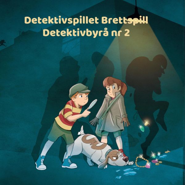 Detektivspillet Brettspill Detektivbyrå nr 2 Brettspill for barn, voksne, familie| Interessant sinn, strategispill for hjem, reise