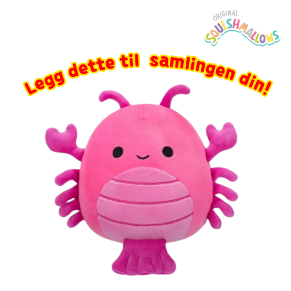 Squishmallows Cordea The Pink Lobster_1, Squishmallows 19cm