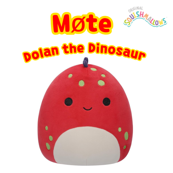 Squishmallows Dolan the Dinosaur_1, Squishmallows 19cm