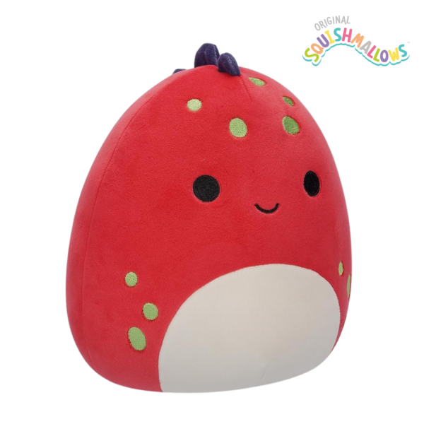 Squishmallows Dolan the Dinosaur | Squishmallows 19 cm (8-tommer) | Plysj samleobjekt myk og squishy ost utstoppet dyreleke - legg til troppen din - gave til barn, jenter og gutter - Bilde 3