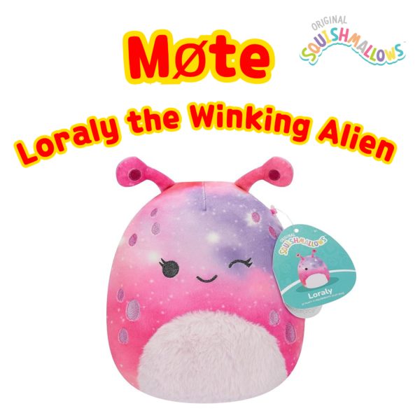 Squishmallows Loraly the Winking Alien_6, Squishmallows 19cm