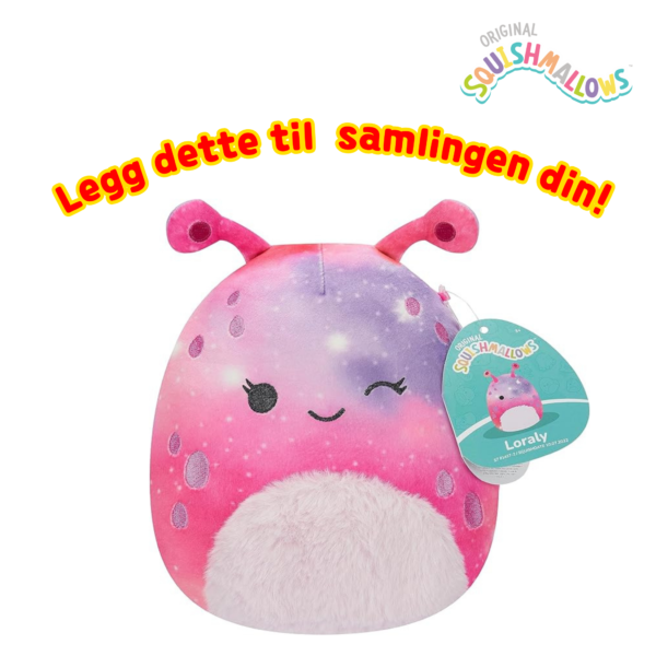 Squishmallows Loraly the Winking Alien_6, Squishmallows 19cm