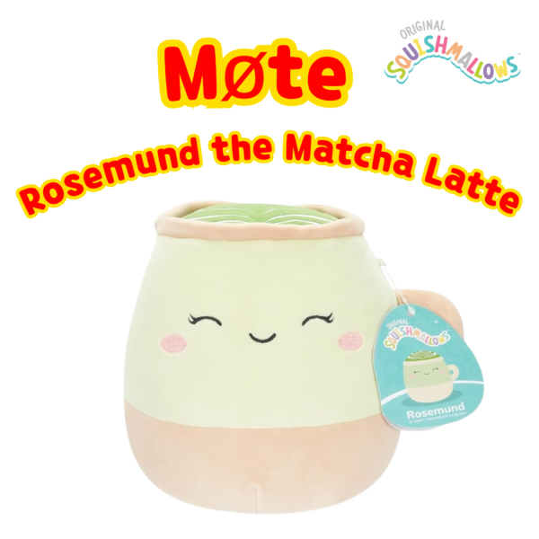 Squishmallows Rosemund the Matcha Latte_6, Squishmallows 19cm