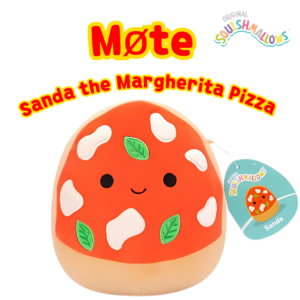 Squishmallows Sanda the Margherita Pizza_1, Squishmallows 19cm