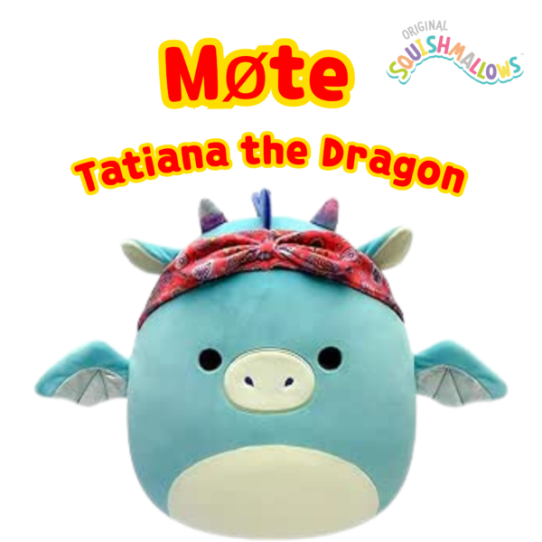 Squishmallows Tatiana the Dragon_1, Squishmallows 19cm