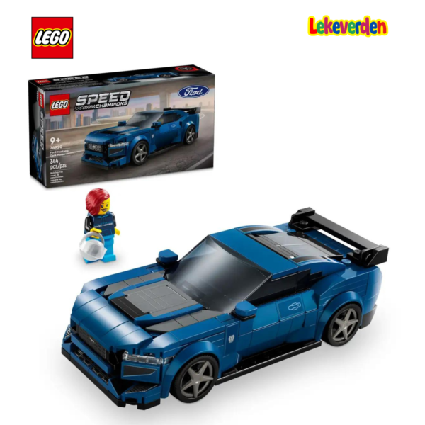 LEGO - Ford Mustang Dark Horse-sportsbil 76920 | Lego speed champions_1