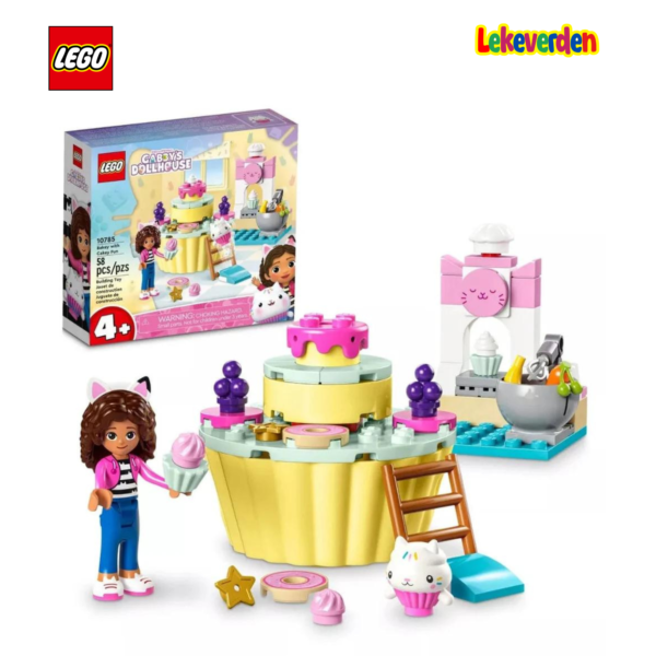 LEGO Gabby's Dollhouse Bakey med Cakey Fun_ Beste julegave til 4 år gamle jenter_1