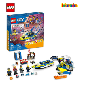 LEGO City 60355, Sjøpolitiet på oppdrag | Nye LEGO® sett og leker | Offisielle LEGO® leker | Lego byggesett for barn 6-12 år | Samlegaveide for barn 6-12 år | Flerfarget_1