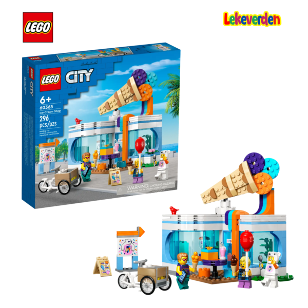 LEGO City 60363, Iskiosk | Nye LEGO® sett og leker | Offisielle LEGO® leker | Lego byggesett for barn 6-12 år | Samlegaveide for barn 6-12 år | Flerfarget_1