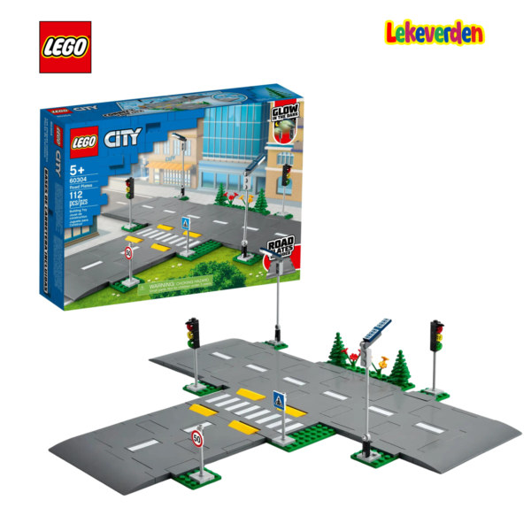 LEGO City Town 60304, Veiplater | Nye LEGO® sett og leker | Offisielle LEGO® leker | Lego byggesett for barn 5-12 år | Samlegaveide for barn 5-12 år | Flerfarget_1