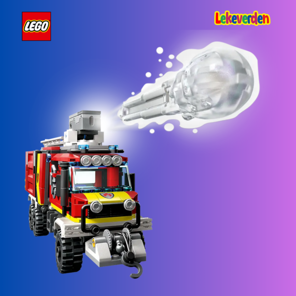 LEGO City 60374, Brannvesenets kommandobil | Nye LEGO® sett og leker | Offisielle LEGO® leker | Lego byggesett for barn 6-12 år | Samlegaveide for barn 6-12 år | Flerfarget_11
