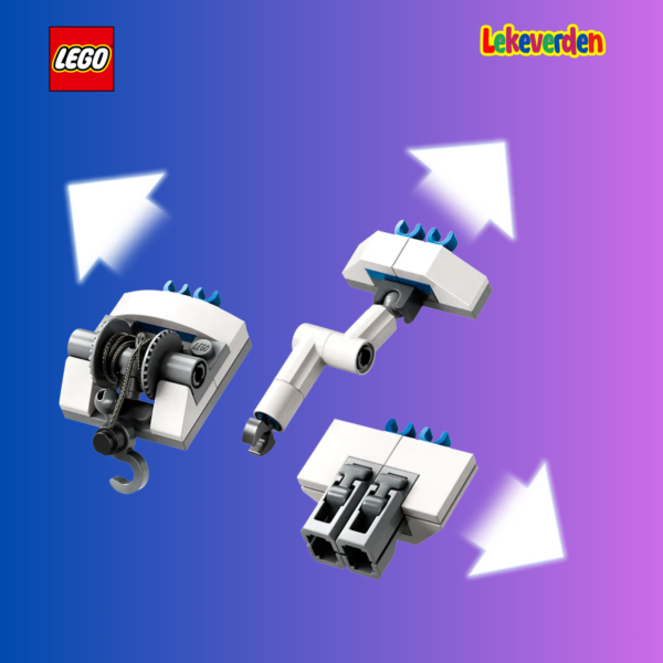 LEGO City 60374, Brannvesenets kommandobil | Nye LEGO® sett og leker | Offisielle LEGO® leker | Lego byggesett for barn 6-12 år | Samlegaveide for barn 6-12 år | Flerfarget_12