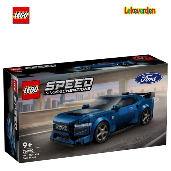 LEGO - Ford Mustang Dark Horse-sportsbil 76920 | Lego speed champions_2
