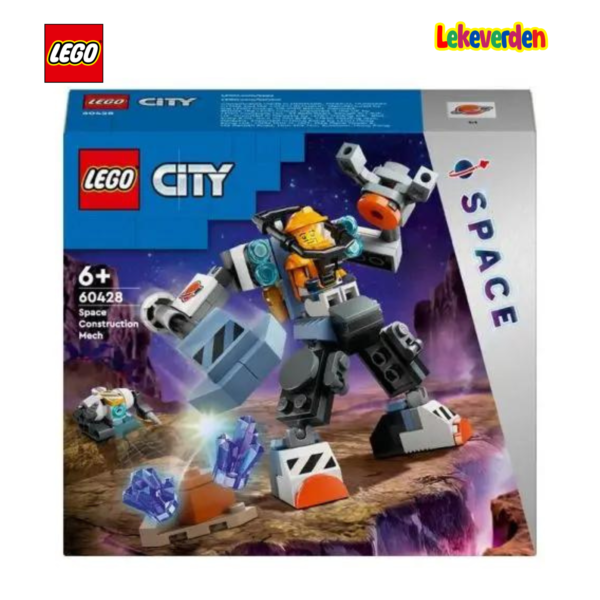 LEGO City Space Anleggsrobot i verdensrommet 60428 | Nye LEGO® sett og leker | Offisielle LEGO® leker | Lego byggesett for barn 5-12 år | Samlegaveide for barn 5-12 år_1