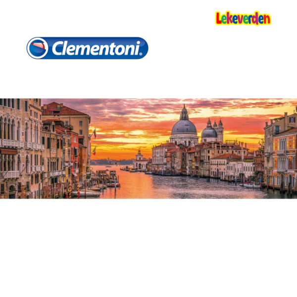 Puslespill 1000 brikker - Venezia Panorama, Clementoni | Puslespill for barn | Brettspill for barn | Julegaveide til barn_2