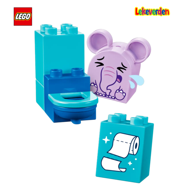 LEGO DUPLO Mine første daglige rutiner: Bath Time 10413 (15 stykker)_Beste julegave til 2 år gamle jenter_2