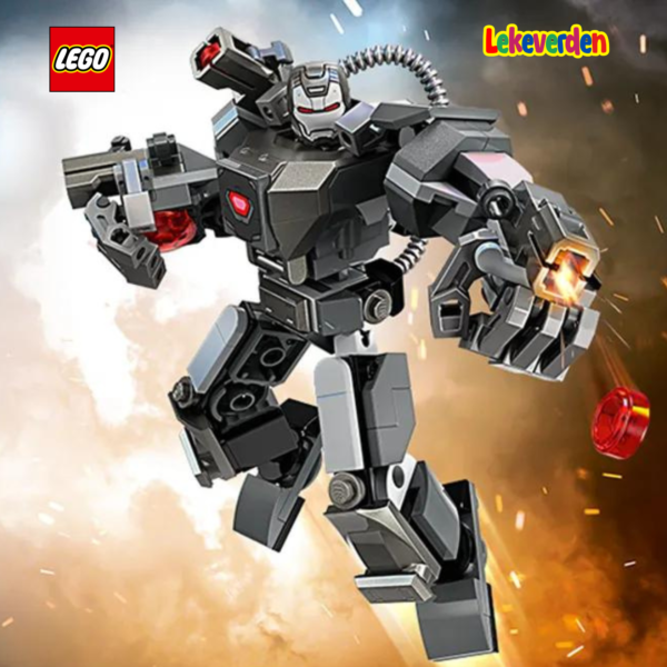 LEGO Marvel War Machine Mech Armor Building Toy 76277 (154 deler)-Lego byggesett for 6+ år_3