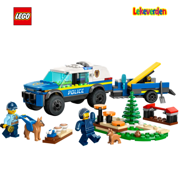 LEGO City 60369, Mobilt treningssett for politihunder | Nye LEGO® sett og leker | Offisielle LEGO® leker | Lego byggesett for barn 7-12 år | Samlegaveide for barn 7-12 år | Flerfarget_3