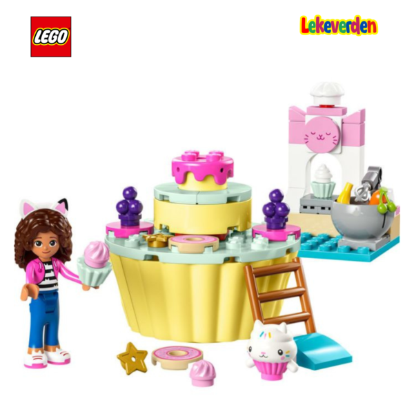 LEGO Gabby's Dollhouse Bakey med Cakey Fun_ Beste julegave til 4 år gamle jenter_3