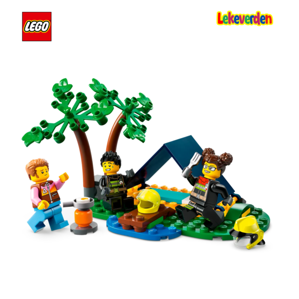 LEGO City 60412, Firehjulsdrevet brannbil med redningsbåt | Nye LEGO® sett og leker | Offisielle LEGO® leker | Lego byggesett for barn 5-12 år | Samlegaveide for barn 5-12 år | Flerfarge_3