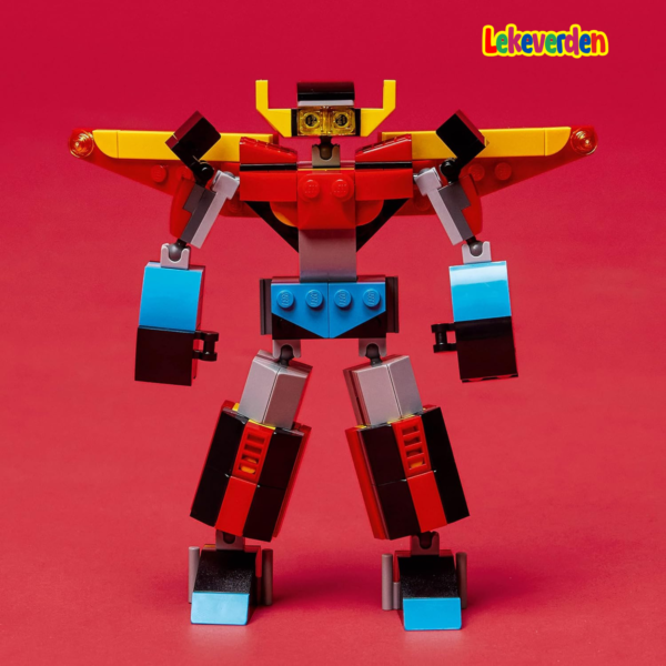 lego-creator-3in1-super-robot-31124-byggesett-159-stk-lego-byggesett-for-5-ar