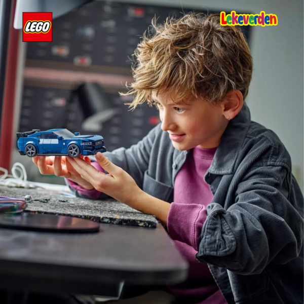 LEGO - Ford Mustang Dark Horse-sportsbil 76920 | Lego speed champions_4