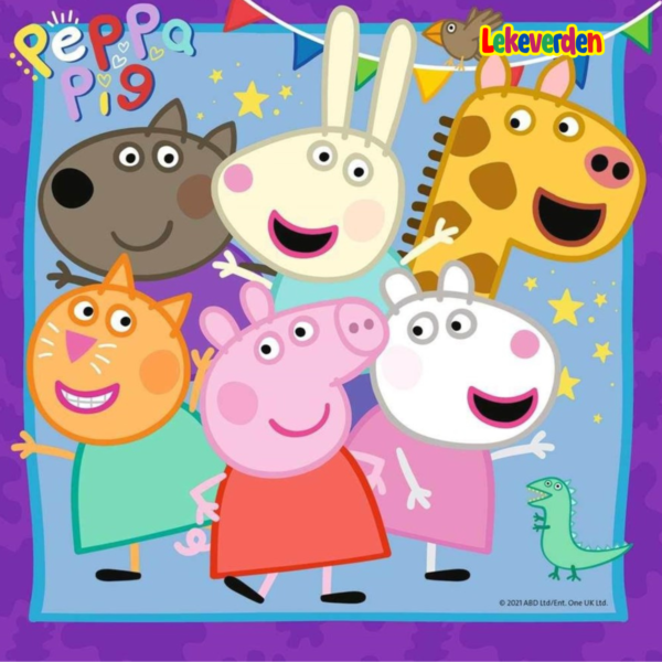 Ravensburger peppa pig 3x49pcs | puslespill for barn | brettspill for barn | julegaveide til barn_4