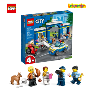 LEGO City 60370, Skurkejakt på politistasjonen Byggesett | Lego byggesett for 4+ år_4
