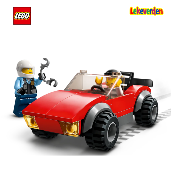 LEGO City 60392, Politimotorsykkel på biljakt | Nye LEGO® sett og leker | Offisielle LEGO® leker | Lego byggesett for barn 5-12 år | Samlegaveide for barn 5-12 år | Flerfarget_4