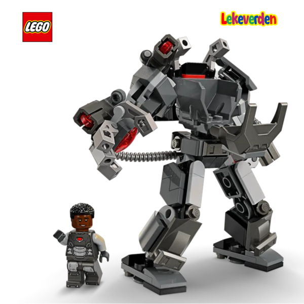 LEGO Marvel War Machine Mech Armor Building Toy 76277 (154 deler)-Lego byggesett for 6+ år_4