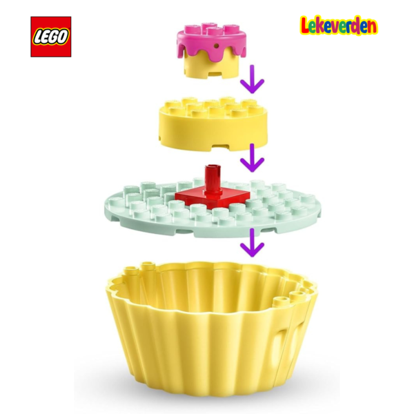 LEGO Gabby's Dollhouse Bakey med Cakey Fun_ Beste julegave til 4 år gamle jenter_4
