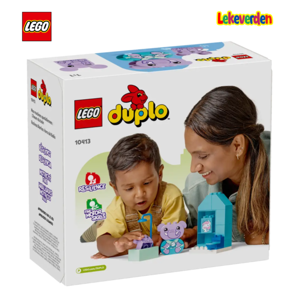 LEGO DUPLO Mine første daglige rutiner: Bath Time 10413 (15 stykker)_Beste julegave til 2 år gamle jenter_4