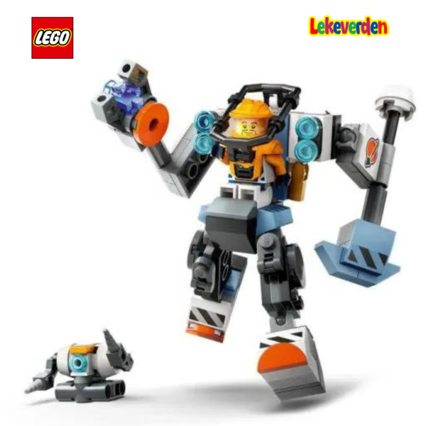 LEGO City Space Anleggsrobot i verdensrommet 60428 | Nye LEGO® sett og leker | Offisielle LEGO® leker | Lego byggesett for barn 5-12 år | Samlegaveide for barn 5-12 år_5