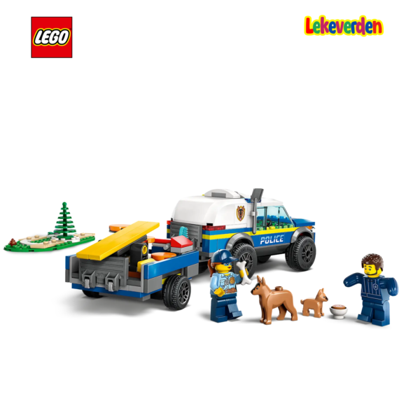 LEGO City 60369, Mobilt treningssett for politihunder | Nye LEGO® sett og leker | Offisielle LEGO® leker | Lego byggesett for barn 7-12 år | Samlegaveide for barn 7-12 år | Flerfarget_5