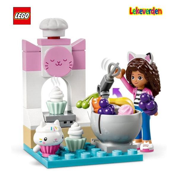 LEGO Gabby's Dollhouse Bakey med Cakey Fun_ Beste julegave til 4 år gamle jenter_5