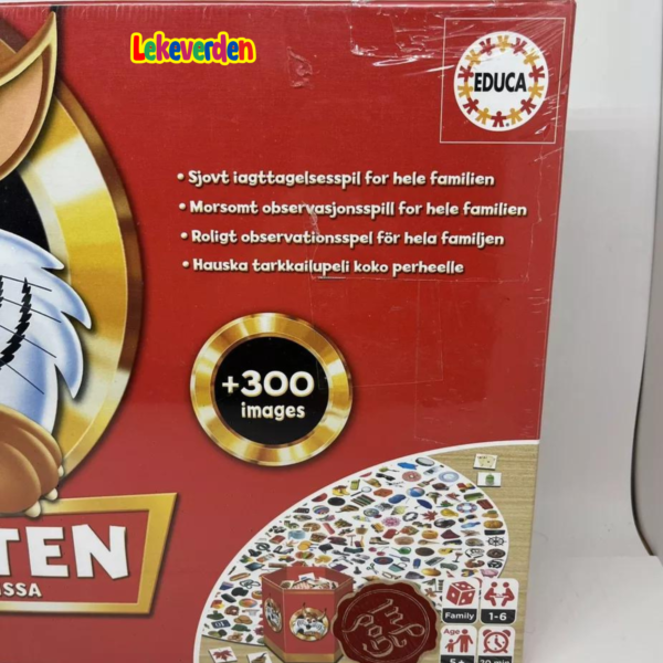 Vildkatten Classic 300, brettspill for barn og voksne, familiebrettspill, for barn, 2-4 spillere_6