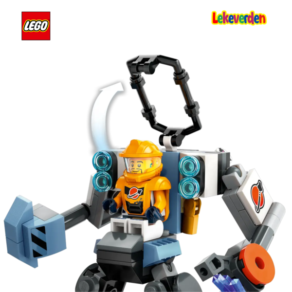LEGO City Space Anleggsrobot i verdensrommet 60428 | Nye LEGO® sett og leker | Offisielle LEGO® leker | Lego byggesett for barn 5-12 år | Samlegaveide for barn 5-12 år_6