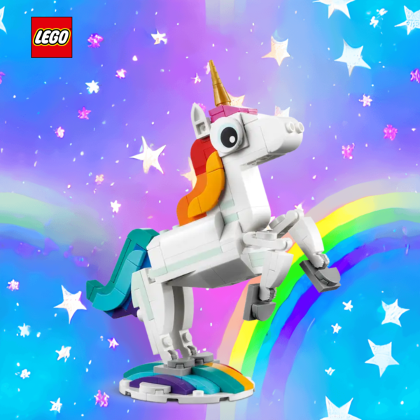 LEGO Creator 31140 Magisk enhjørning byggelekesett_Lego byggesett for 7+ år_6