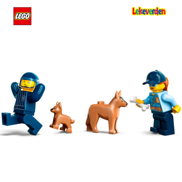 LEGO City 60369, Mobilt treningssett for politihunder | Nye LEGO® sett og leker | Offisielle LEGO® leker | Lego byggesett for barn 7-12 år | Samlegaveide for barn 7-12 år | Flerfarget_6