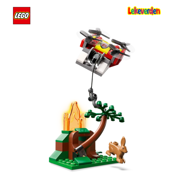LEGO City 60374, Brannvesenets kommandobil | Nye LEGO® sett og leker | Offisielle LEGO® leker | Lego byggesett for barn 6-12 år | Samlegaveide for barn 6-12 år | Flerfarget_6